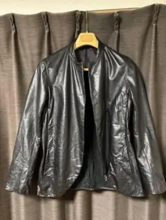 【本人期】カルペディエム2003AW　カーキレザージャケットサイズ4 GUIDI 本人期】カルペディエム2003AW カーキレザージャケットサイズ4 GUIDI
