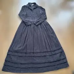 GHOSPELLブラックロングワンピース