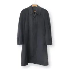 【極美品】カシミヤ100％ ロングコート A6 L LL グレー メンズ M49