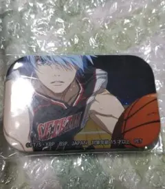 黒子のバスケ 黒子テツヤ プライズ スクエア缶バッジ