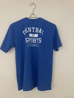 クルーネックTシャツ 青