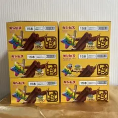 ギンビス　しみチョココーン全粒粉スティック 15本入×6箱（計90本）セットのサムネイル