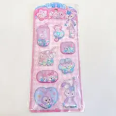 ウォーターシール シェリーメイ ステラルー 立体シール ディズニー 海外限定