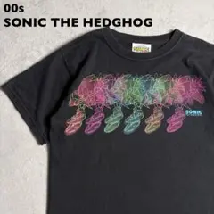 00s ソニックザヘッジホッグ　tシャツ ゲーム　SEGA