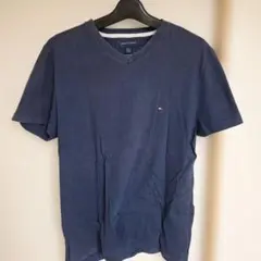 TOMMY HILFIGER ネイビー Tシャツ M