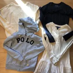 ラルフローレンガールズS パーカー　セーター　　　130 7 ファミリア