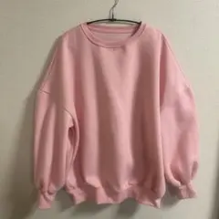 スウェットピンク