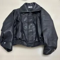 なえ様専用　snidel スタンドカラーレザーブルゾンのサムネイル