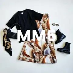 MM6 Maison Margiela レイヤード タック デザイン カットソー