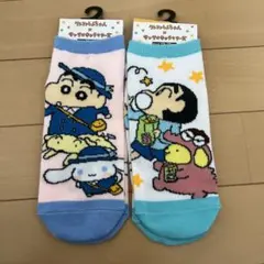 クレヨンしんちゃんサンリオコラボ靴下