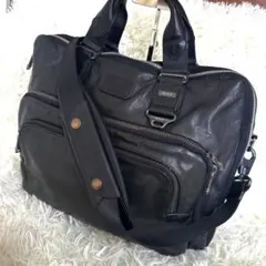 TUMI トゥミオールレザー2Way アルファ　ビジネスバッグ　ショルダーバッグ