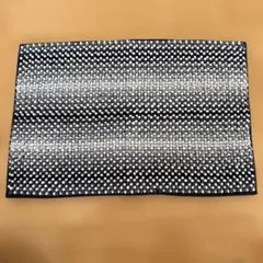 Francfranc フランフラン バスマット マット ネイビー ホワイトのサムネイル