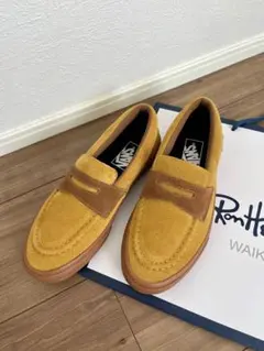 VANS スエード ローファー V196CF CN TABACCO/BROWN