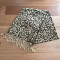 ヒョウ柄マフラー マフラー