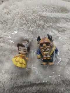 ディズニーキャラクター2 ちょこんとおじぎ Fig.ベルと野獣フィギュアセット