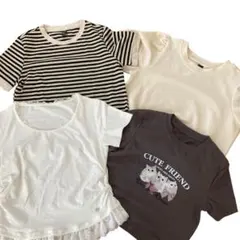 dazy 半袖　ネコ　ニット　4枚セット　まとめ売り　女子中学生服