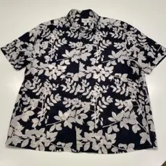H&M ボタニカル柄 半袖シャツ レギュラーフィットのサムネイル