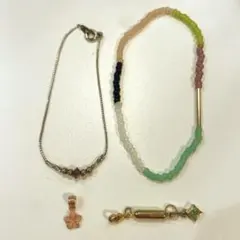 （まとめ売り）アクセサリー　ネックレスマグネット留め具他