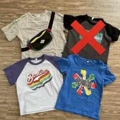 子供服　まとめ売り　Tシャツ3枚セット　120 男の子