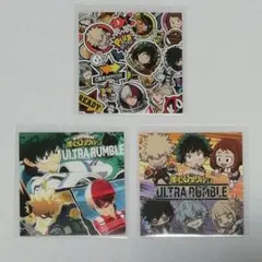 僕のヒーローアカデミア ULTRA RUMBLE ステッカー 3種
