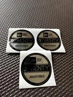 9twenty 3枚セット‼️NEW ERA ステッカー‼️折れ防止梱包