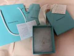 Tiffany & Co. シルバー ラビング ハート ペンダント
