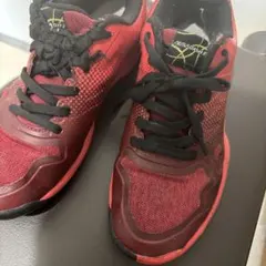 YONEX AERUSDASH 2 スニーカー レッド メンズ左足のみのサムネイル