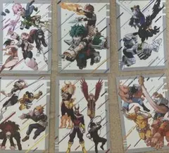 ☆ 僕のヒーローアカデミア　ポストカード　6枚セット