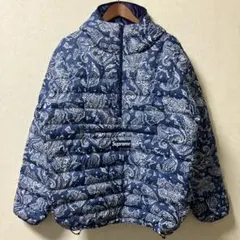 Supreme micro down ペイズリー柄 希少