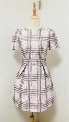 【美品】JILLSTUART ジルスチュアート ジャガード ワンピース