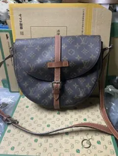 【現状品】ルイヴィトン シャンティ モノグラム Eclairジップ ヴィンテー