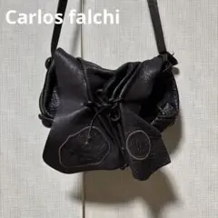 期間限定値下げ　Carlos falchi レトロ　ショルダーバック