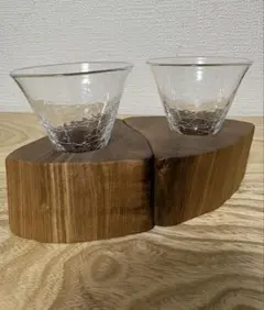 旭川クラフト JUNCOBO 淳工房 木Glass 木グラス ヒビ 国産クラフトのサムネイル
