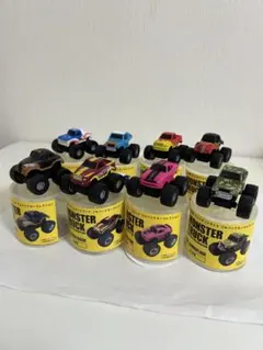 DyDoダイドーMONSTER TRUCK プルバックカーコレクション8台セット