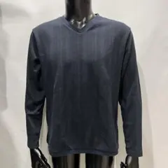 ⭐️nano・universe｜ナノユニバース⭐️シャドウストライプロングTシャツ