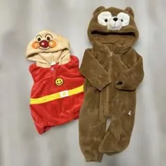 値下げ！クマとアンパンマン 着ぐるみセット