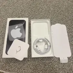 空箱 Apple iPhone 15 Pro ブラック