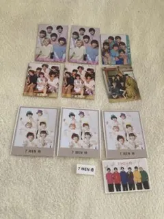 7MEN侍　デタカ、シールなど　カード類　セット