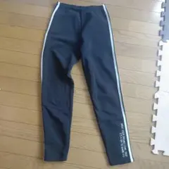 黒ロングパンツ 160サイズ サイドライン