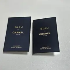 CHANEL ブルー ドゥ シャネル　パルファム　香水　2個　ヴァポリザター