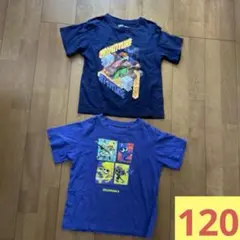 ユニクロ　スプラトゥーン3 マイクラ　Tシャツ 2枚セット　120