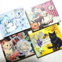 おすそ分け蛇腹ファイル　ミニミニサイズ４冊セット　ファイルのみ