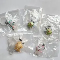 【5個セット】おじゃる丸めじるしアクセサリー