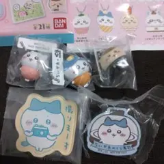 ちいかわ　くら寿司　キャラマグネッツ　ハチワレ　くりまんじゅう　フィギュア