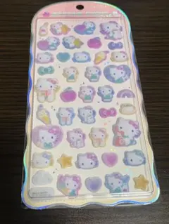 【正規品】コットンパフィーシール　ハローキティ