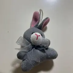 うさぎぬいぐるみキーホルダー