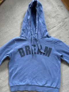 [イギリスUSED品]TILII 水色　青　パーカー　トレーナー　9y 140