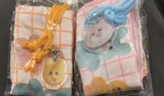 mojojojo アクリルチャーム付き巾着　パステル　ピンク　オレンジ ガチャ