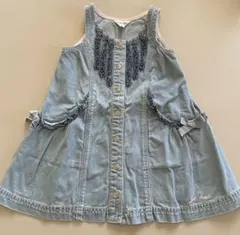 ジルスチュアート　ジャンパースカート　ワンピース　90サイズ　フリル