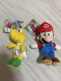 マリオとノコノコ　マスコットキーホルダー